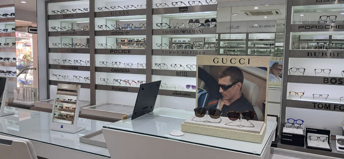 Prescription eyewear collection at Eyesense HSR Layout