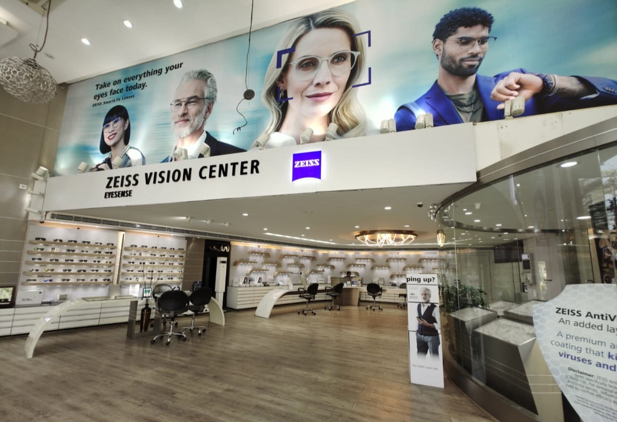 Eyesense Koramangala luxury eyewear display